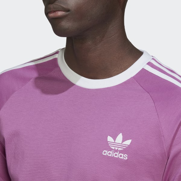 Purple Adicolor Classics 3-Stripes T-Shirt 14212