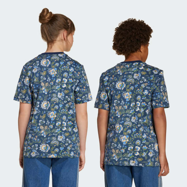 Μπλε adidas Originals x Liberty London Tee Kids