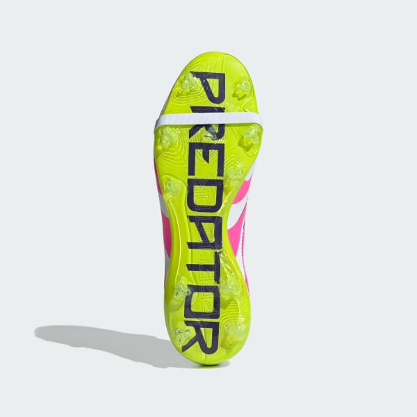 Putih Sepatu Bola Predator Pro Fold-Over Tongue Firm Ground