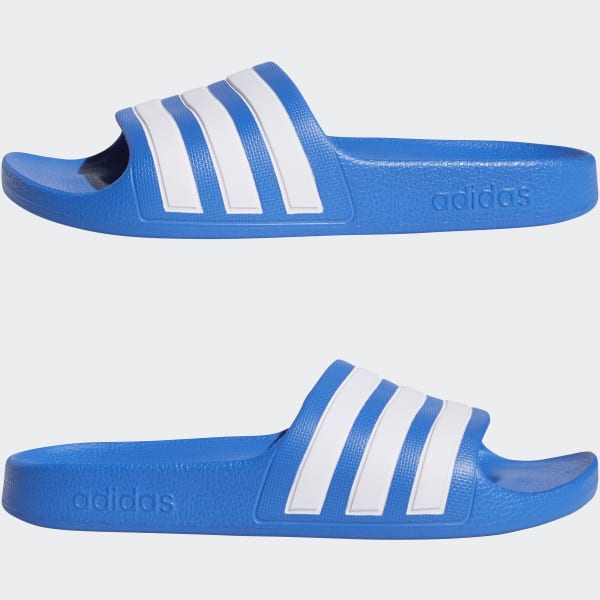 adidas Adilette Aqua Slides Kids Blue adidas Thailand
