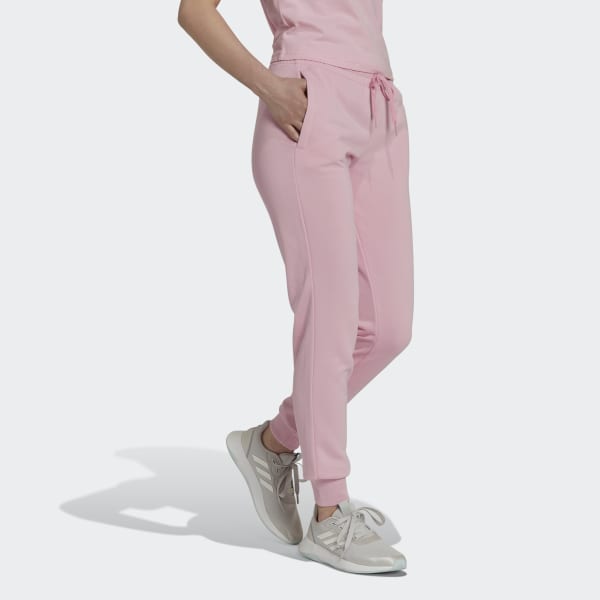 Rosa Pantaloni Essentials French Terry Logo 29187