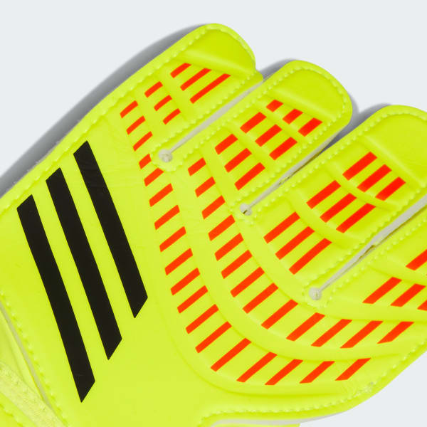 Yellow Predator Training Goalkeeper Gloves Kids