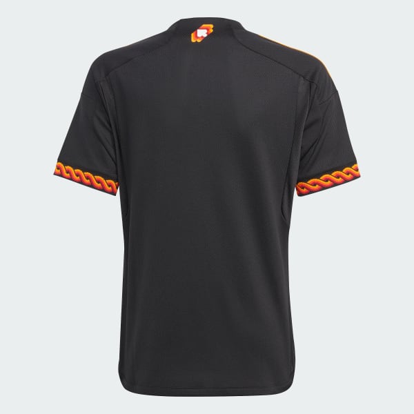 Noir Maillot Third AS Roma 23/24 Enfants