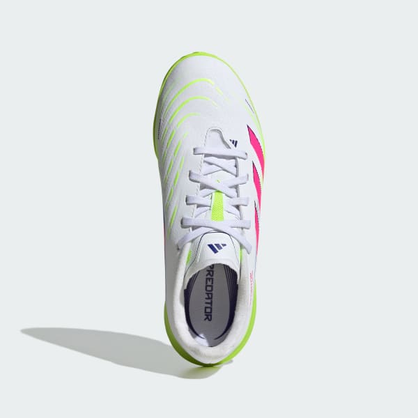 White Predator League Turf Boots Kids
