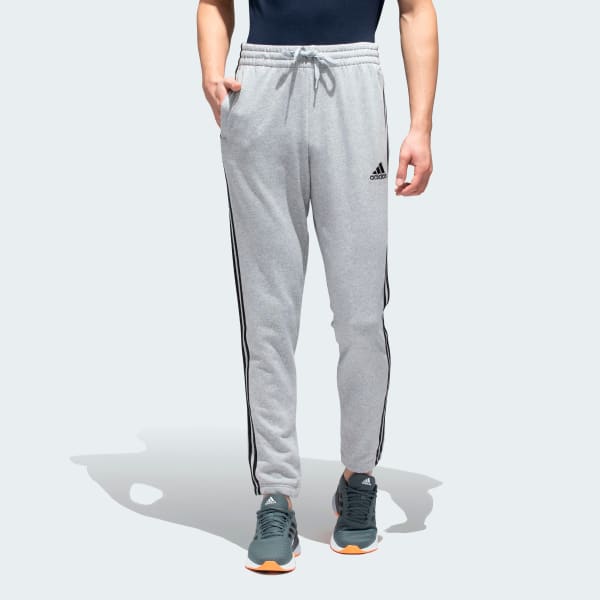 Grey 3 STRIPES FRENCH TERRY TAPERED PANT CS609