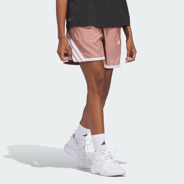 ★ adidas★ Graphic Shorts Silver IW6303 adidas Originals Swirl Woven Shorts Clear Pink/Silver Green
