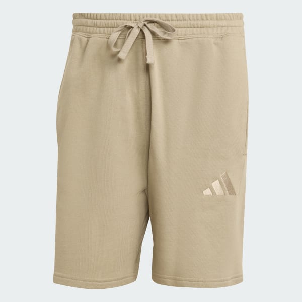 Verde Shorts ALL SZN Tela Felpa Francesa