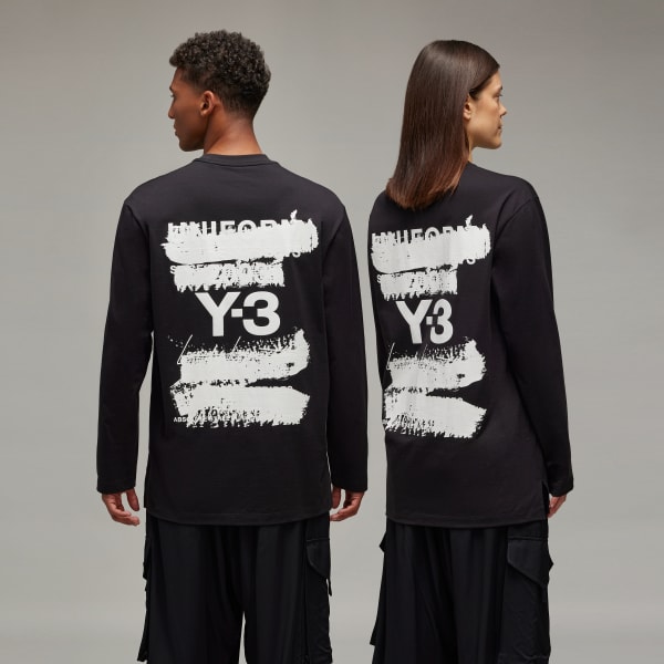 Y-3 アディダス 長袖シャツ XL/TG 黒 - メルカリ