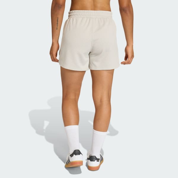Beige Pantaloncini Pacer Workout Waffle