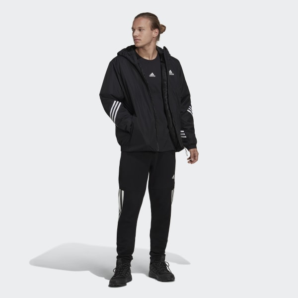 Nero Giacca con cappuccio Back to Sport