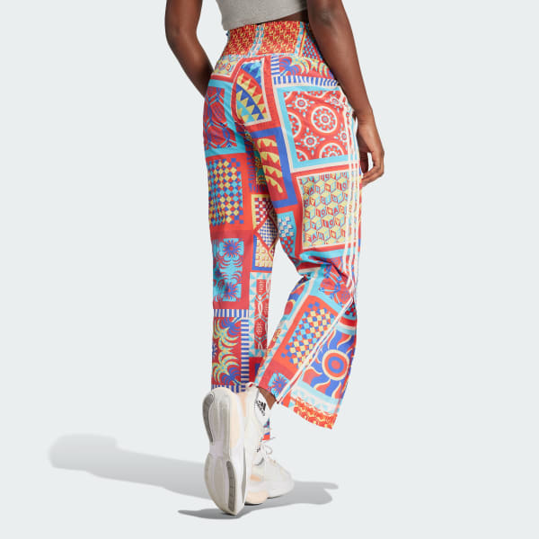 Azul Calça Premium adidas x Farm Rio