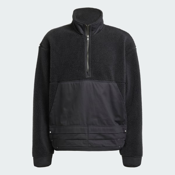 Svart Premium Essentials Fleece Genser