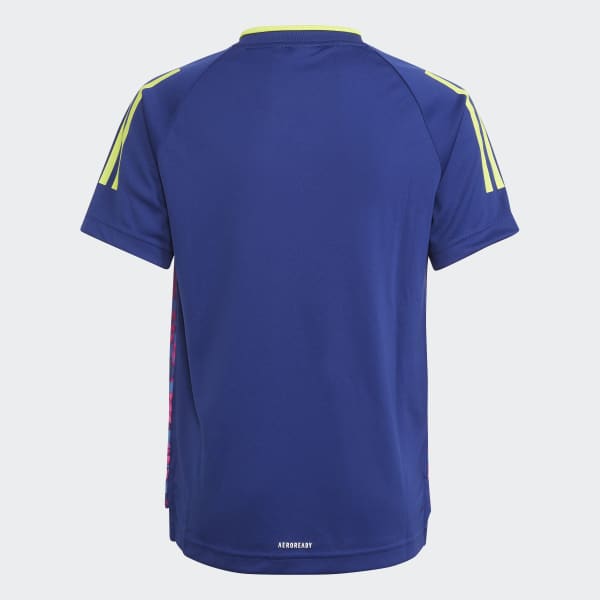 adidas AEROREADY Messi Football-Inspired Iconic Jersey - Blue | adidas ...