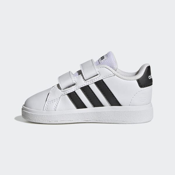 👟 adidas Grand Court 2.0 Shoes - White, Kids' Lifestyle