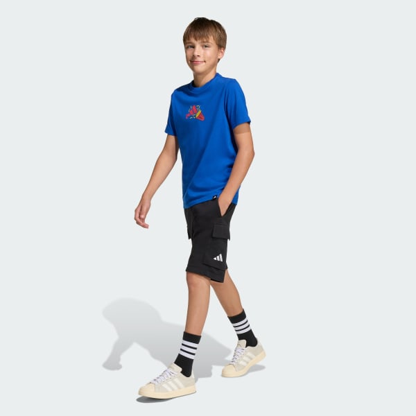 Azul CAMISETA GRAPHIC FOOD PACK PARA JÓVENES