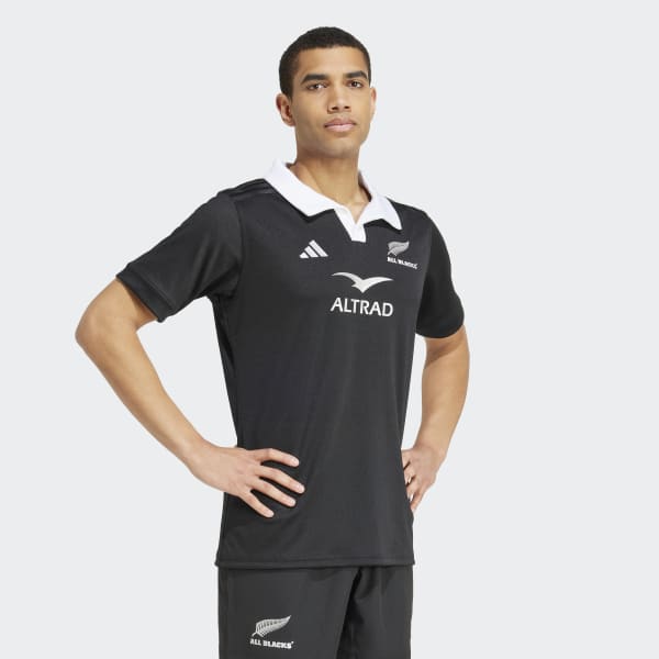 新品　adidas ALL BLACKS ウェア　XL Camisa Manga Curta All Blacks Rugby AEROREADY - Preto adidas