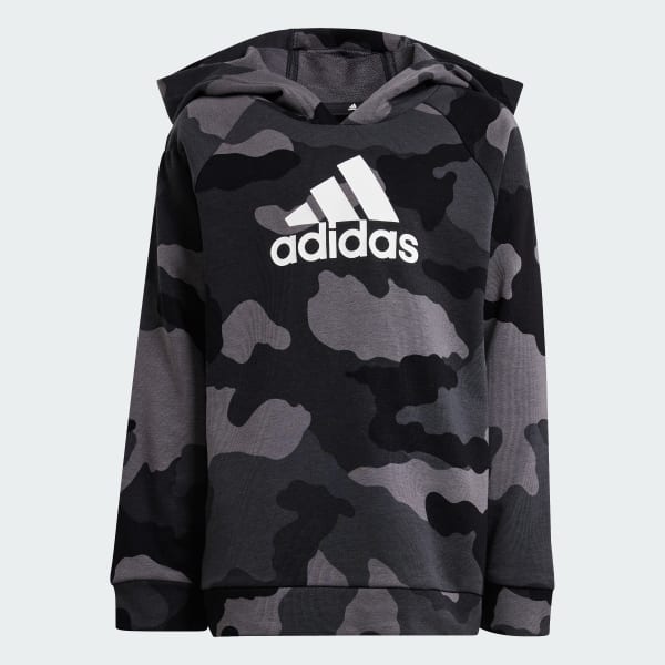 Essentials Allover Print Kids Hoodie Set