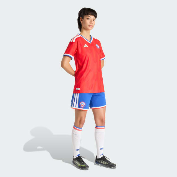 Rojo Camiseta Local Selección Chilena 26 Versión Jugador