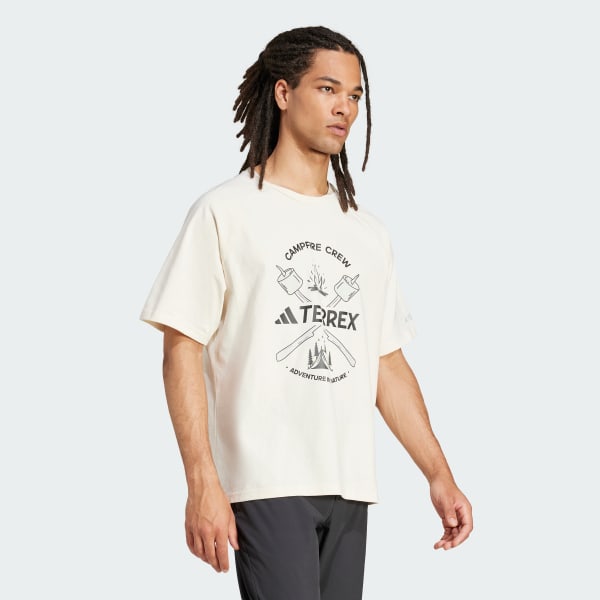 White Polygiene Graphic Tee