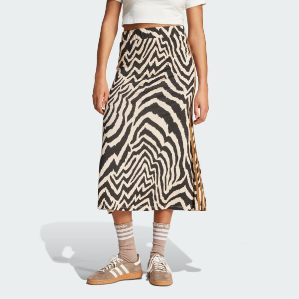 adidas x FARM Rio 3 Stripes Maxi Skirt