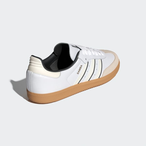 Adidas white shoes gum sole shop