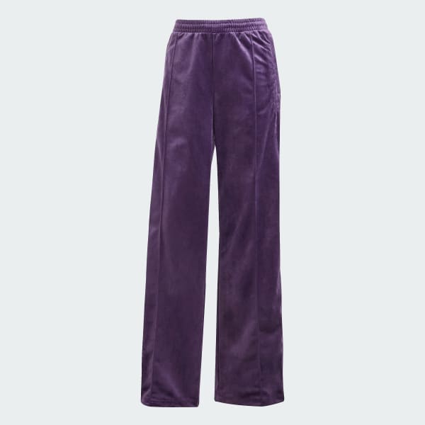 Purple Adicolor Velour Track Pants