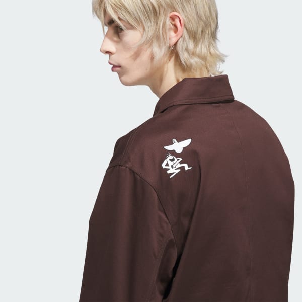 adidas SKATEBOARDING x MARK GONZALES JACKET - Brown | adidas Finland