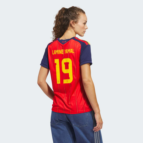 Red Spain 26 Home Yamal Jersey