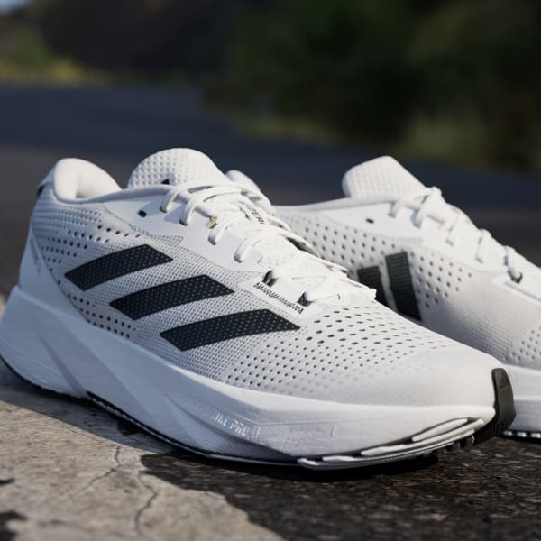 Adizero white hot sale