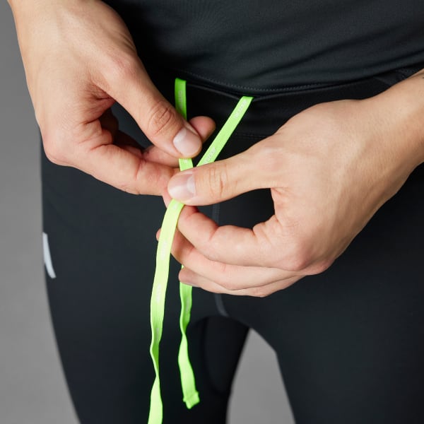 Hitam Legging Lari Panjang Adizero Essentials