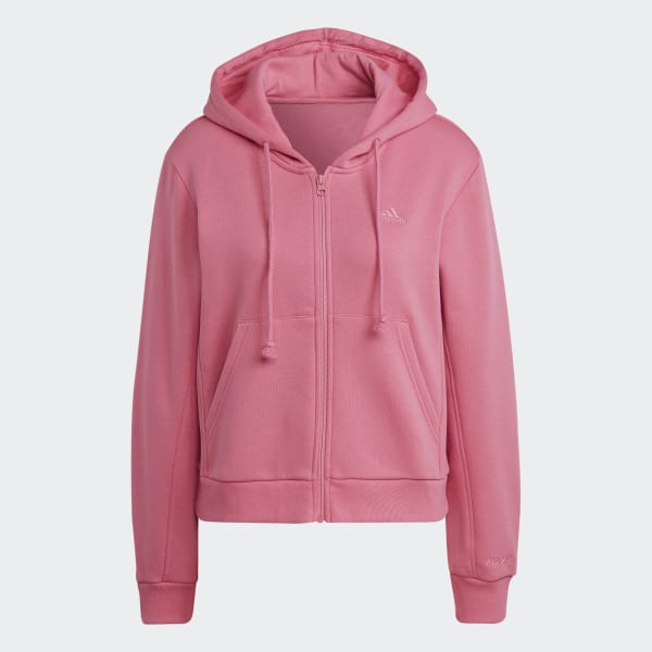 adidas ALL SZN Fleece Full Zip Hoodie Pink adidas Canada