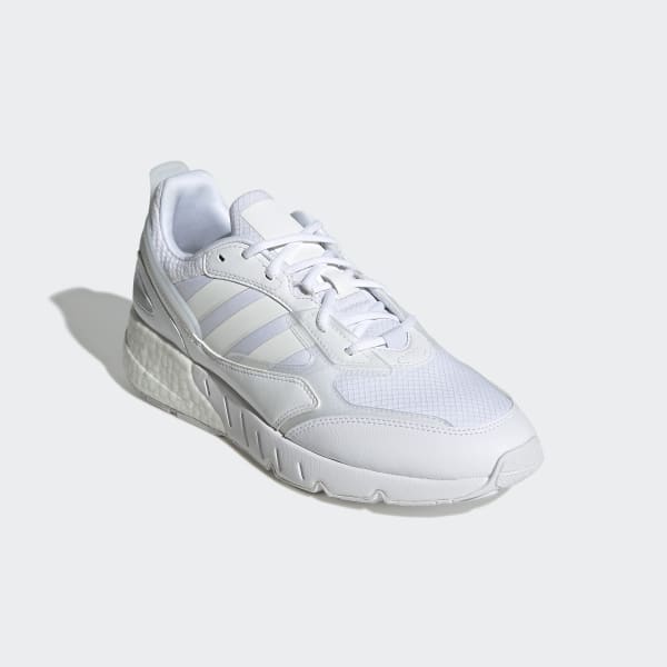 White ZX 1K Boost 2.0 Shoes