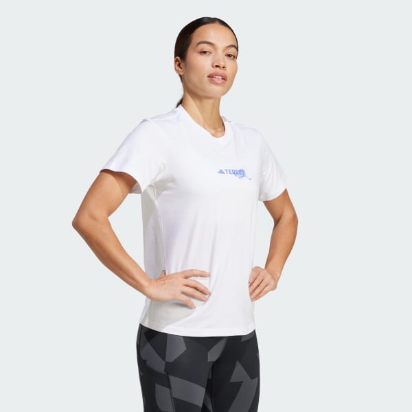 Blanco Polo Estampado Terrex