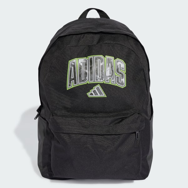 Black Classic Training Camo Graphic Backpack