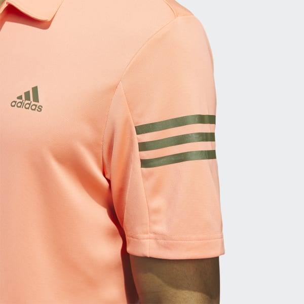Orange adidas golf shirt on sale