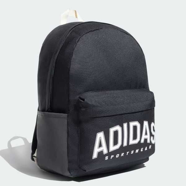 Black Classic Varsity Backpack