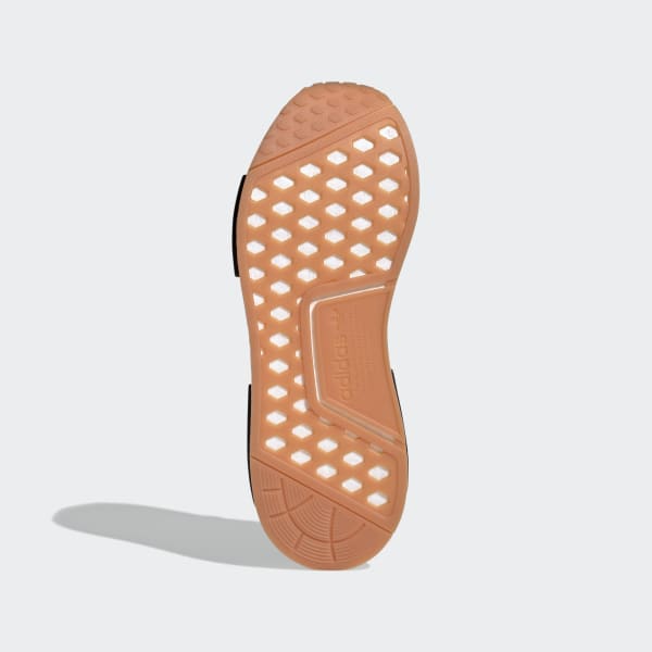 Adidas nmd black with gum sole cheap