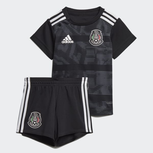 adidas Conjunto Bebé Uniforme Titular Selección de México (UNISEX) - Negro  | adidas Mexico