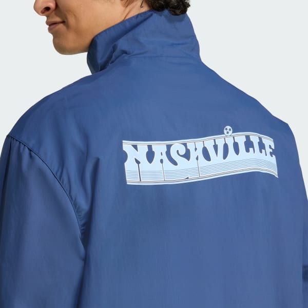 adidas Nashville SC 2025 Originals Archive Anthem Jacket - Blue