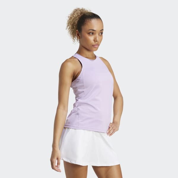 adidas Club Tennis Climacool Tank Top - Purple | Free