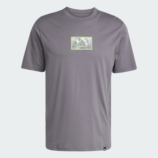 Γκρι Camo Shape Graphic Tee