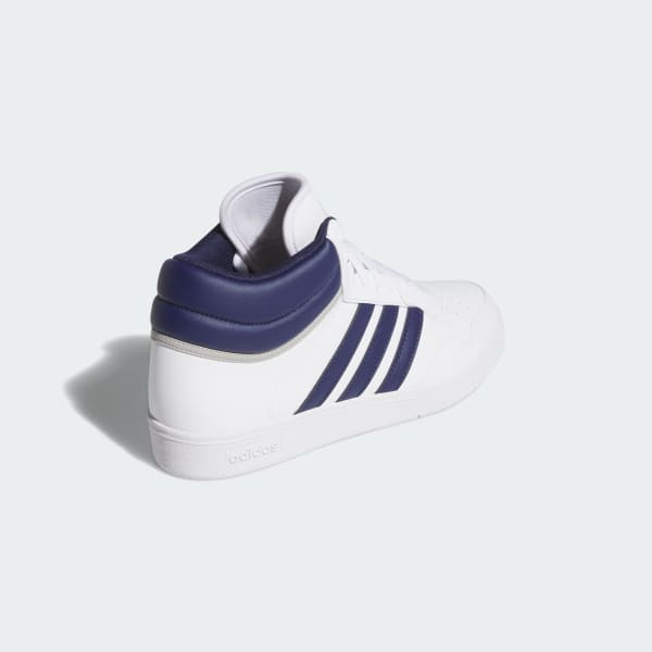 adidas Hoops 4.0 Mid Shoes - White | Free Shipping with