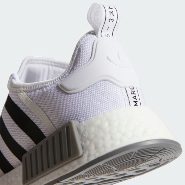 White NMD_R1 Primeblue Shoes
