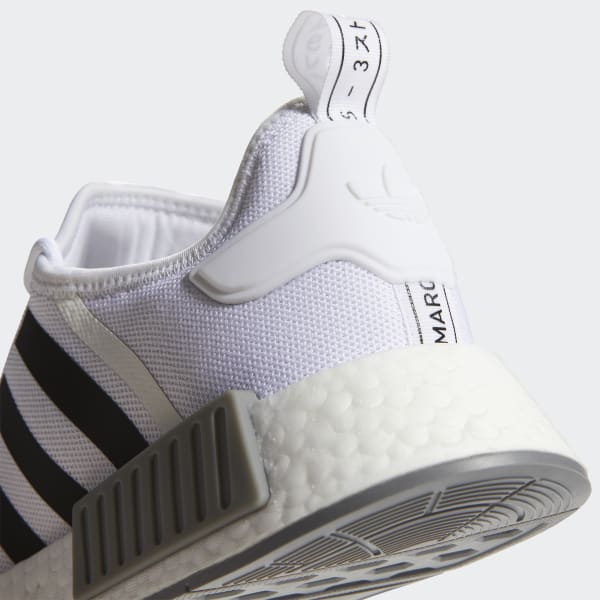 White and on sale grey nmd r1