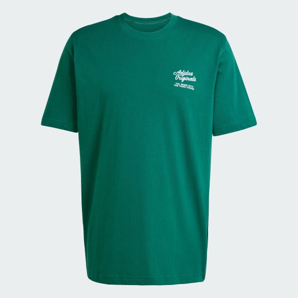 Grun Diner Text Graphic Loose T-Shirt