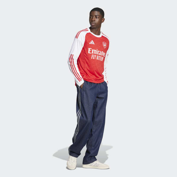 adidas Arsenal 25/26 Long Sleeve Home Jersey - Red | Free Shipping