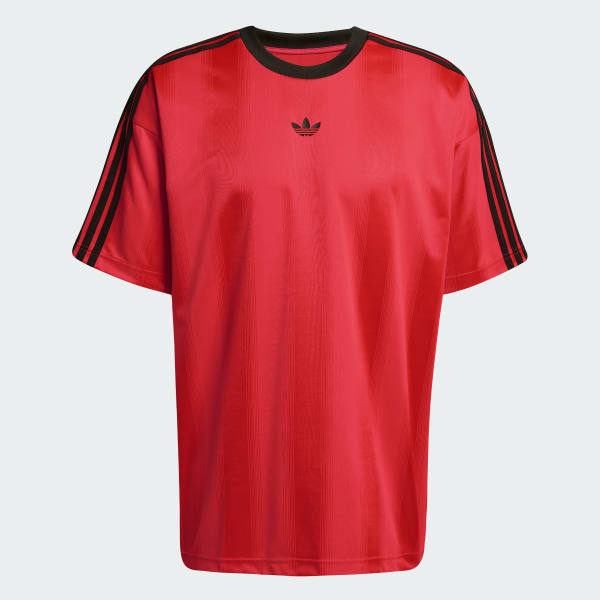 adidas Adicolor Jacquard Jersey - Red | Free Shipping with