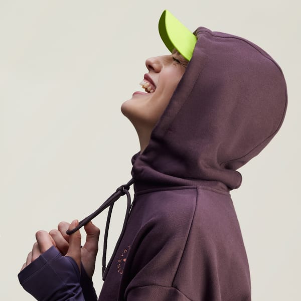adidas by Stella McCartney スポーツウェア クロップドパーカー adidas by Stella McCartney スポーツウェア クロップドパーカー