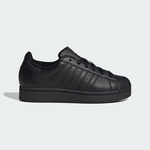 Negro Zapatilla infantil Superstar II