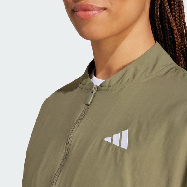 Essentials 3-Stripes Lifestyle Woven Bomber Jacket
